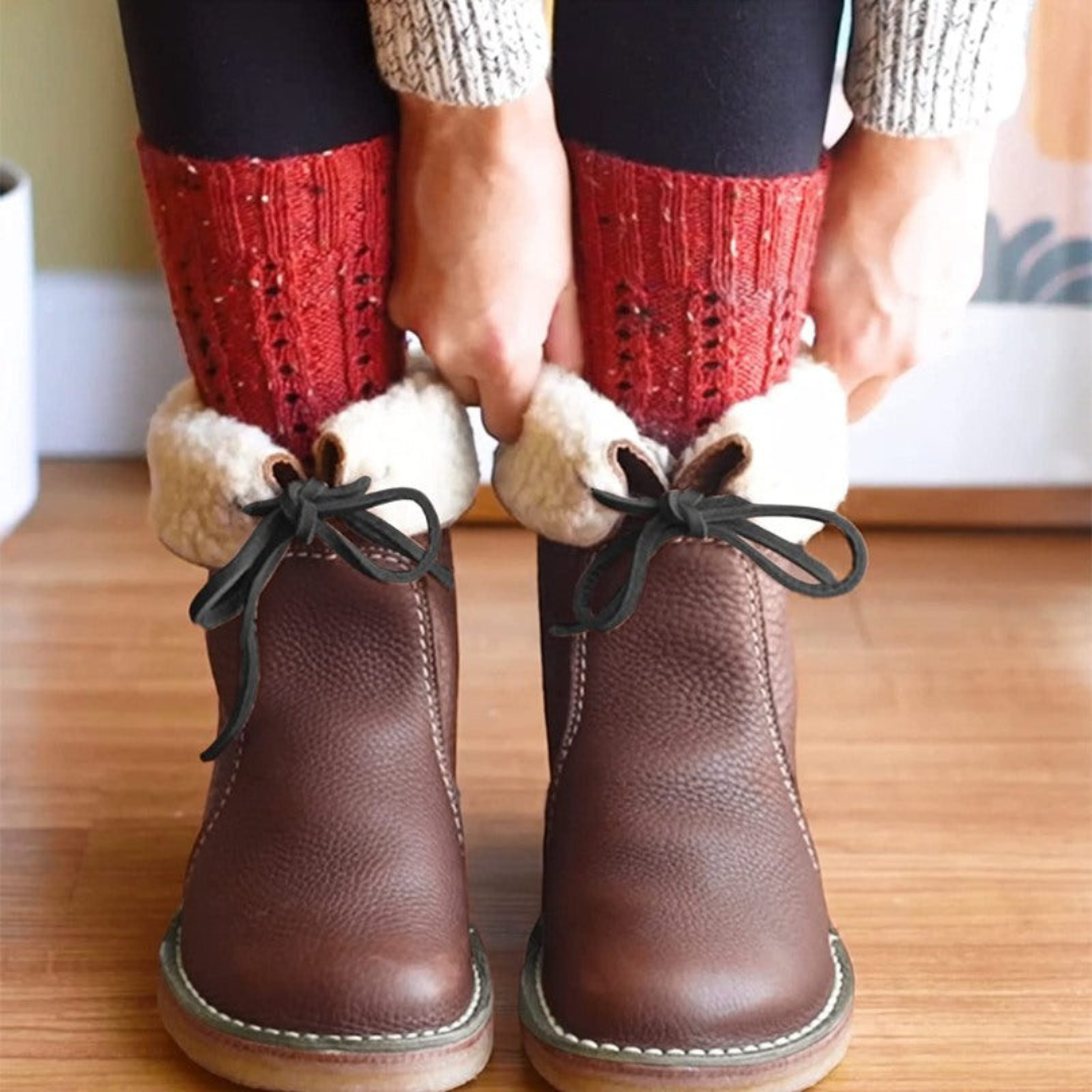 Femmes - Bottes d'hiver imperméables - Matériau durable - Chaussures isolées et élégantes pour temps froid