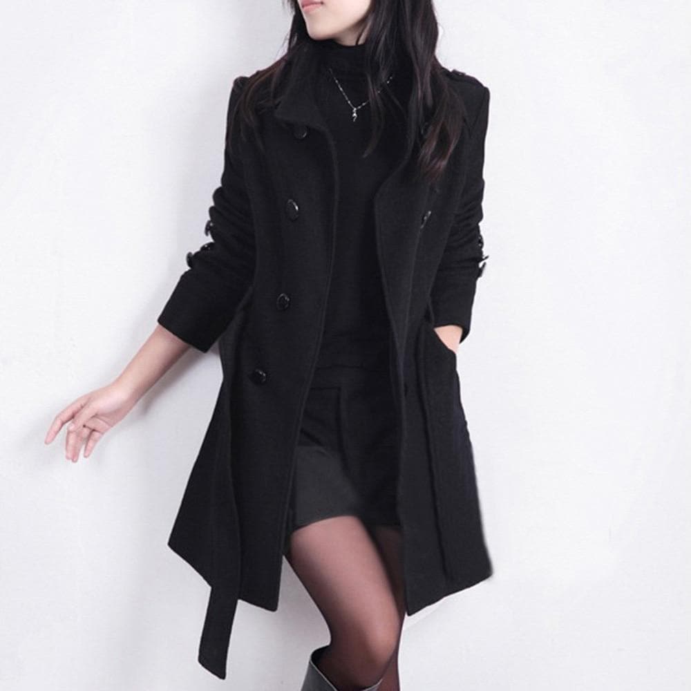 Femmes - Trench-coat stylé - Ceinture de taille