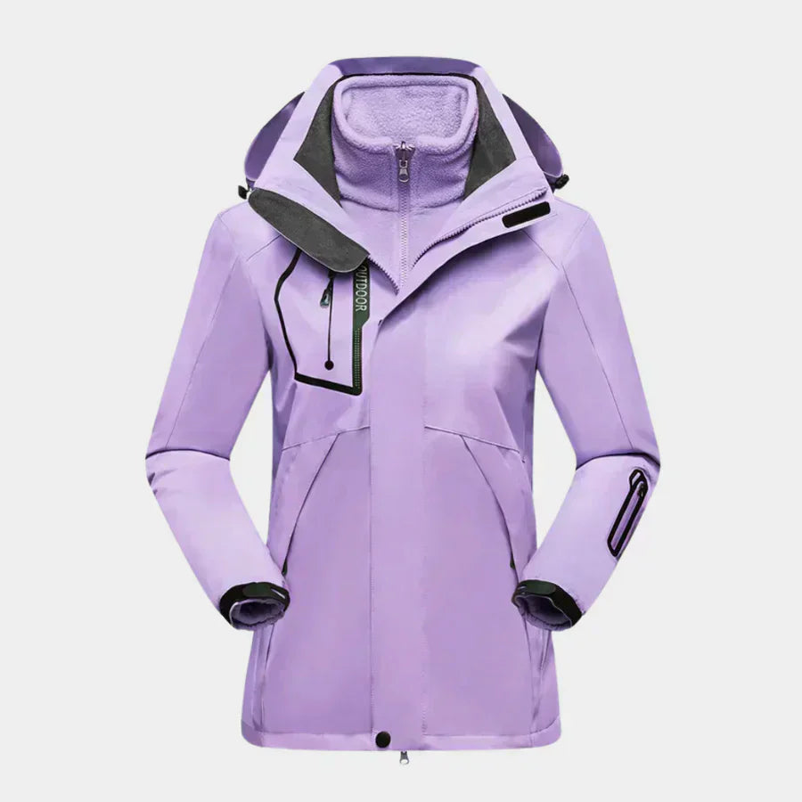 Femmes - Veste de ski à manches longues - Multifonctionnelle