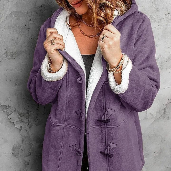 Femmes - Veste à capuche - Polaire - Style hiver à capuche