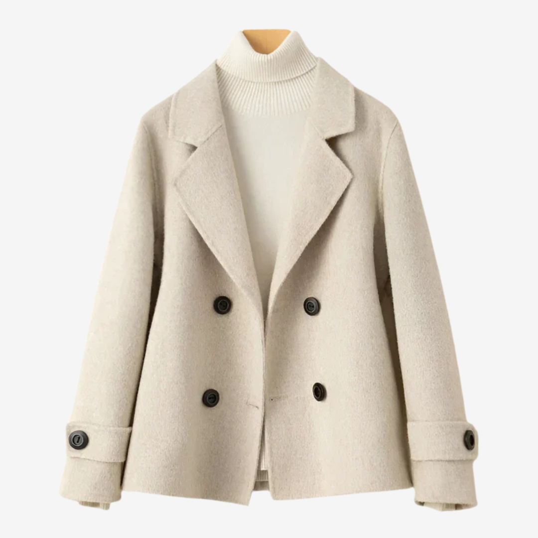 Femmes - Blazer élégant en cachemire - Style confortable