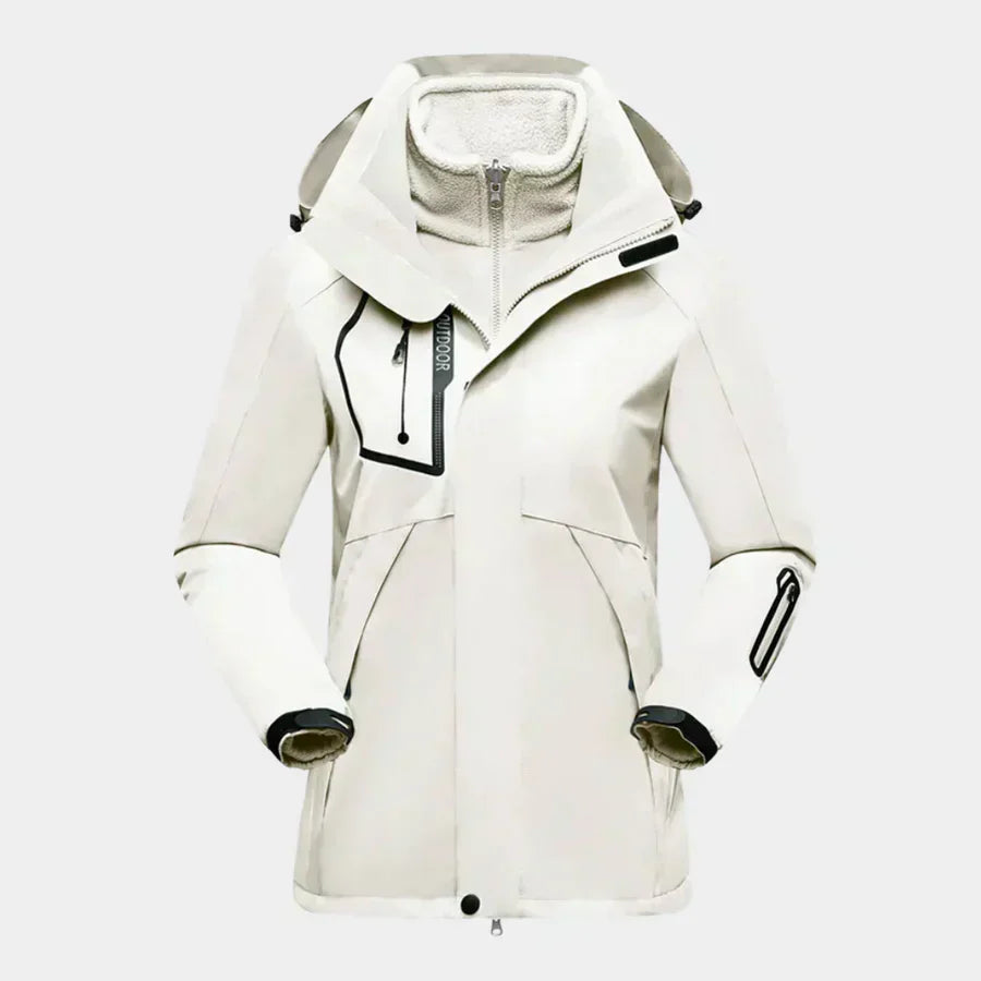 Femmes - Veste de ski à manches longues - Multifonctionnelle