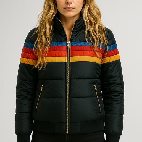 Femmes - Veste - Polaire colorblock - Imperméable à capuche - Confort et style pour toutes les occasions