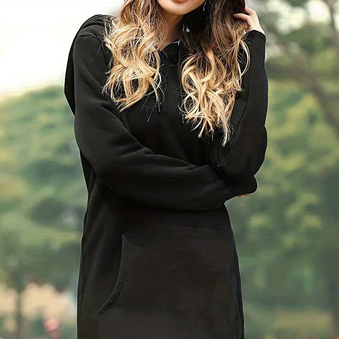 Femmes - Sweat à Capuche Long - Doux et Élégant - Style Confortable pour Toutes Occasions