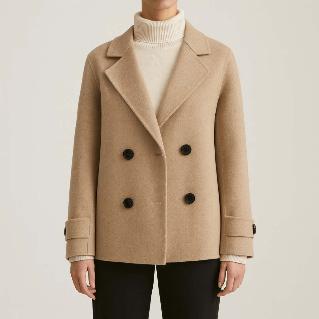 Femmes - Blazer élégant en cachemire - Style confortable