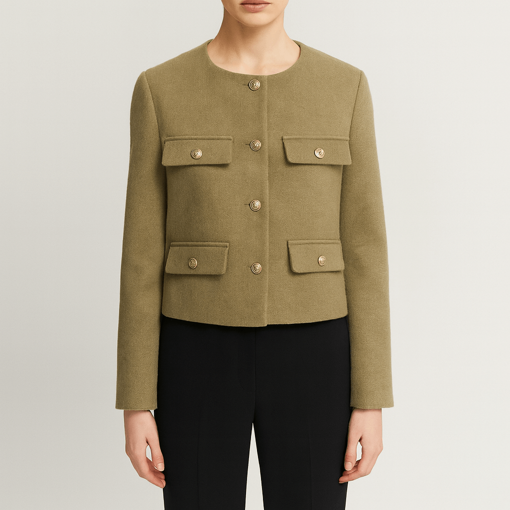 Femmes - Blouson bombardier - Col rond