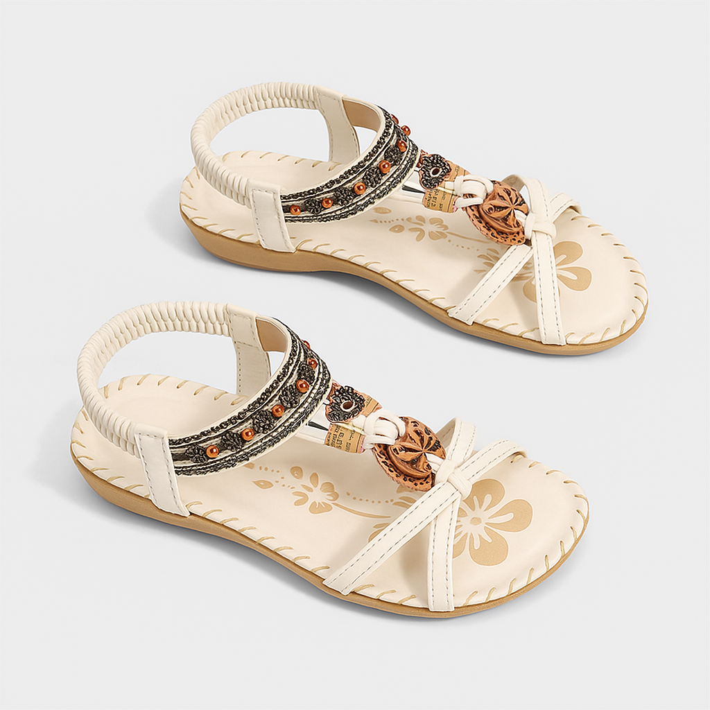 Femmes - Sandales - Matériaux de haute qualité - Forme confortable, style décontracté - Chaussures d'été