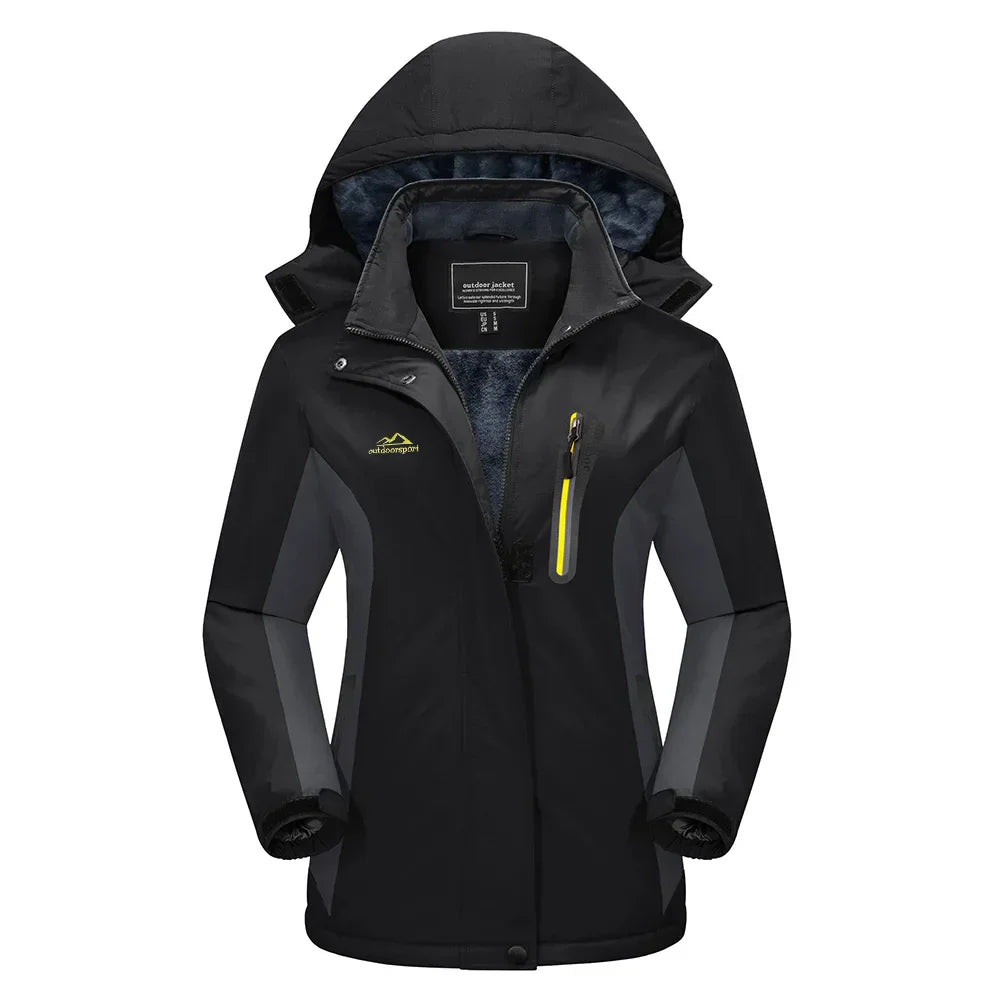Femmes - Veste de ski de neige - Style à capuche