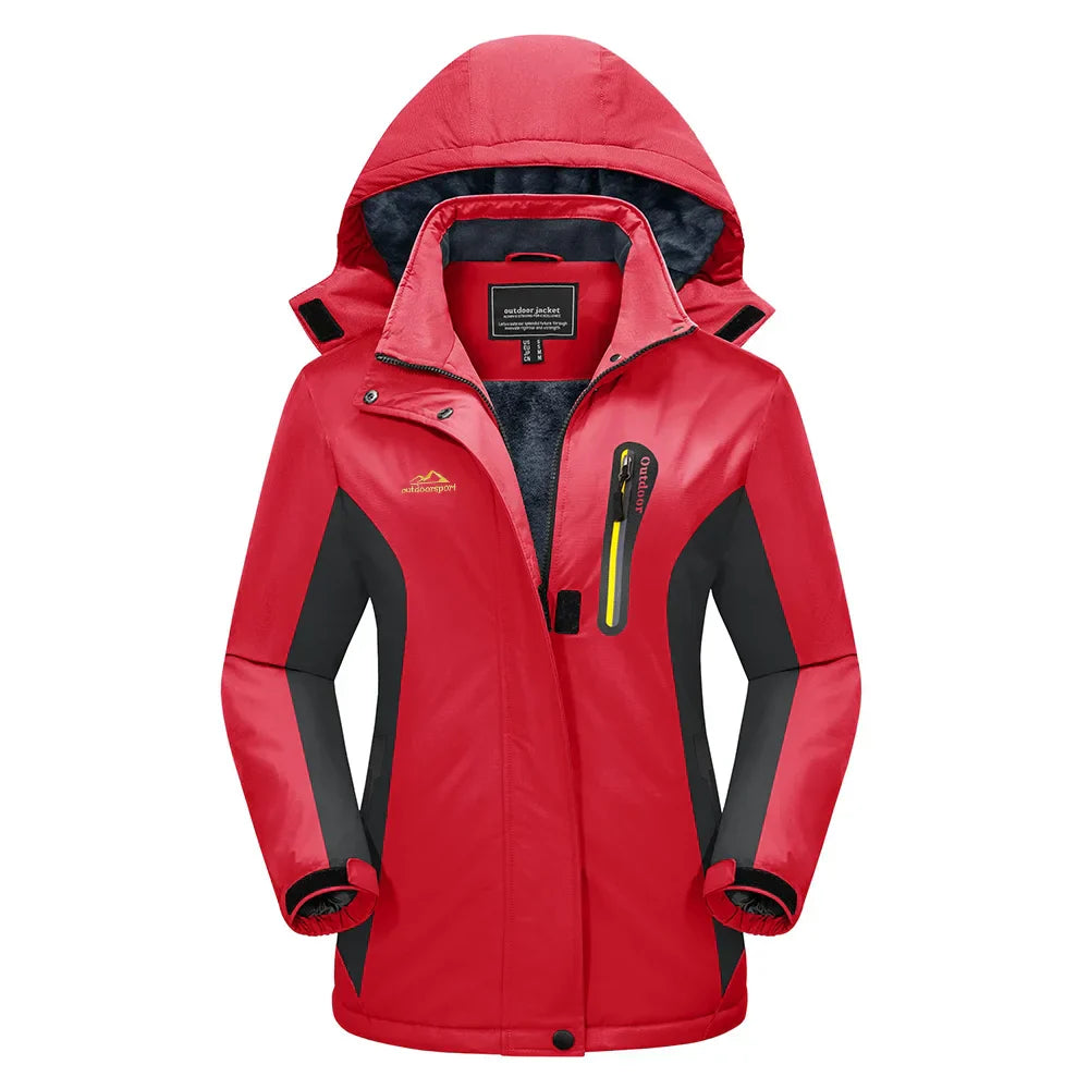Femmes - Veste de ski de neige - Style à capuche