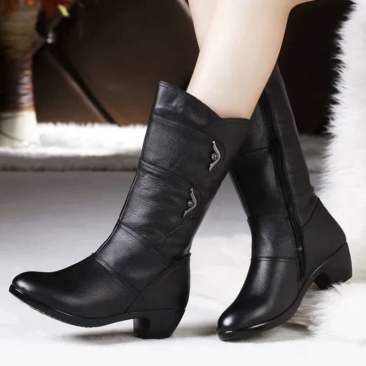 Femmes - Bottes d'hiver - Semelle antidérapante - Douillettes et stylées - Confort optimal pour l'hiver