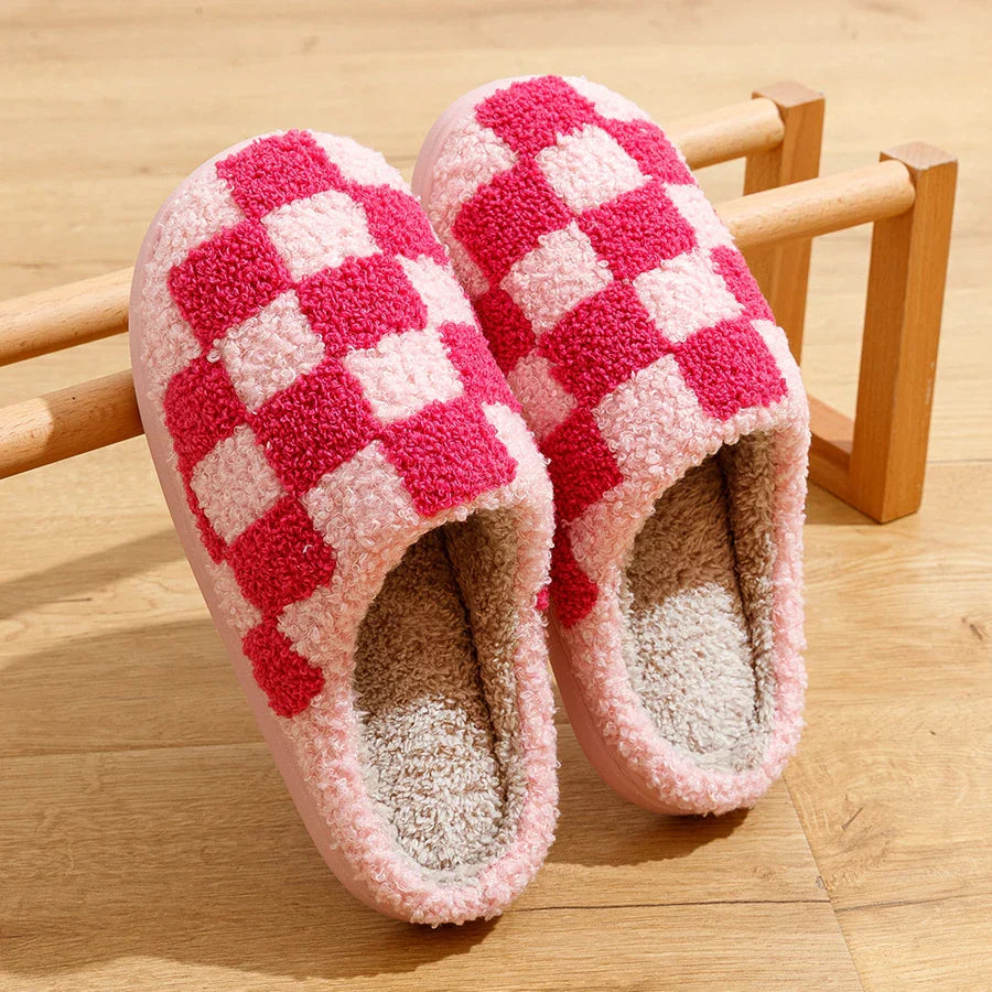 Femmes - Chaussons d'intérieur - Douillets, chauds et doux - Confort optimal pour les pieds