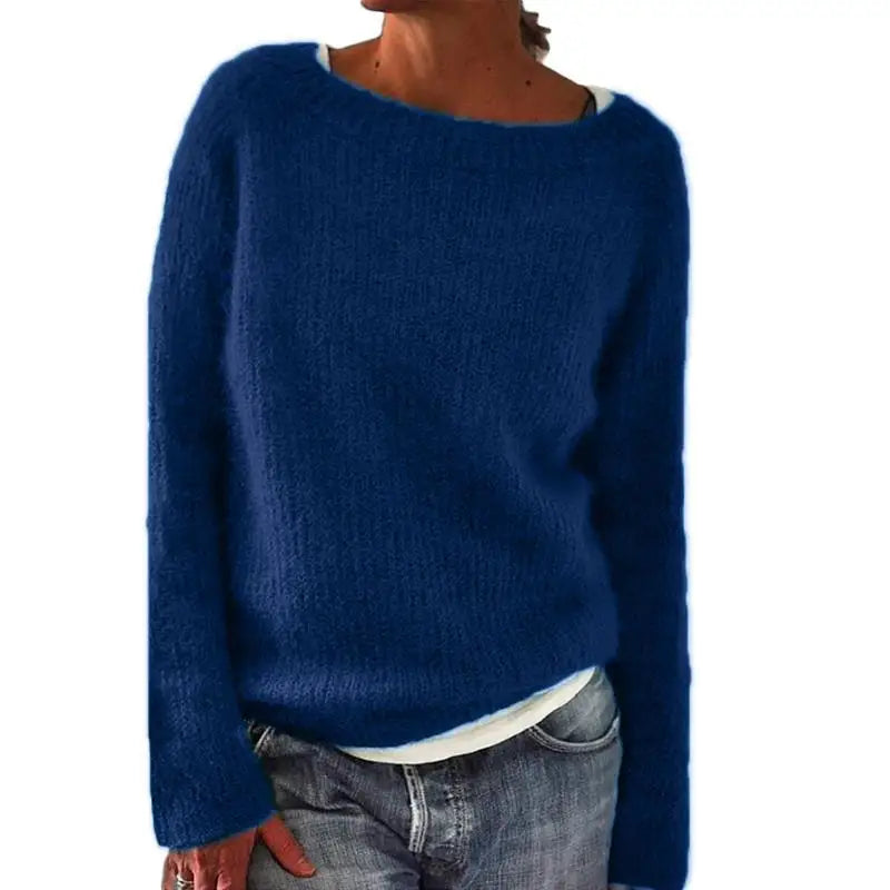 Femmes - Pull en tricot à manches longues - Coupe ample