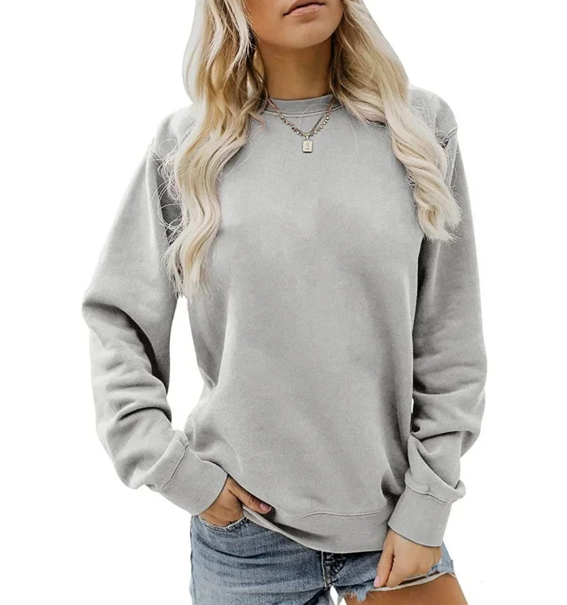 Femmes - Sweatshirt à manches longues - col rond