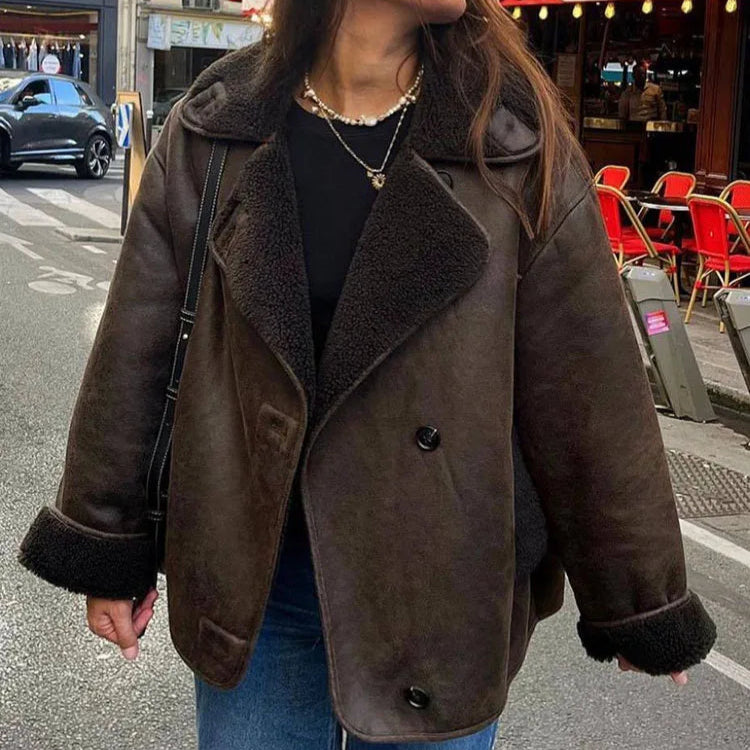 Femmes - Veste - Polaire douillette - Confort chaleureux et doux - Veste idéale pour l'hiver
