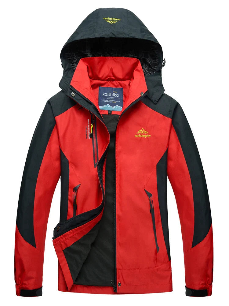 Femmes - Veste coupe-vent avec capuche - Imperméable et légère - Protection idéale contre les intempéries