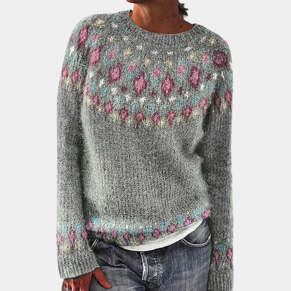 Femme - Pull - Tricot Confortable - Matériaux chauds - Chaud et Élégant