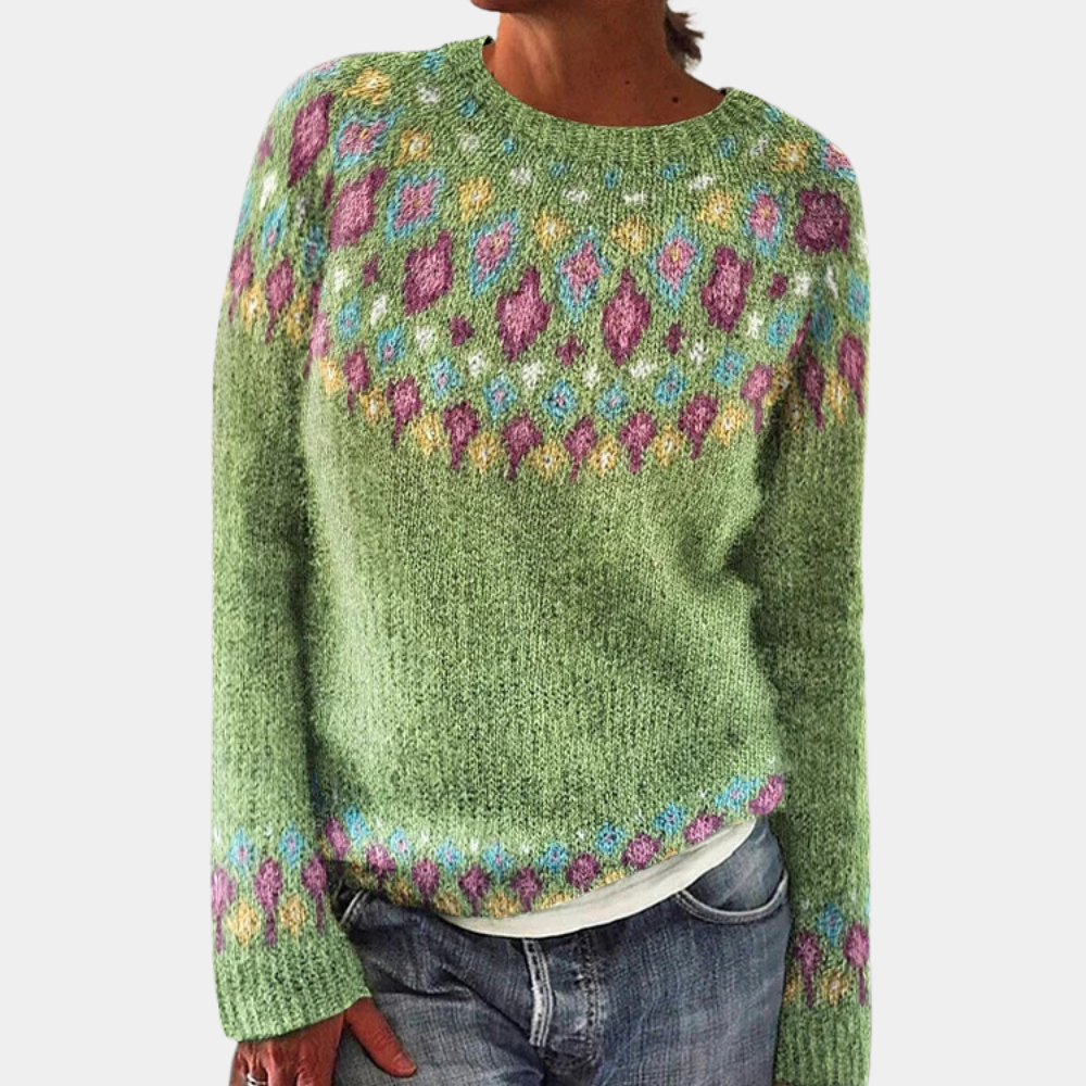 Femme - Pull - Tricot Confortable - Matériaux chauds - Chaud et Élégant
