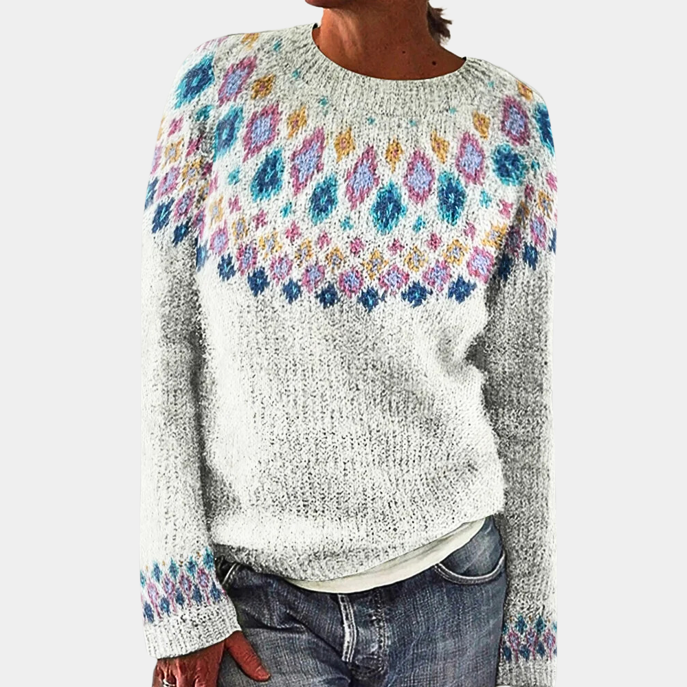 Femme - Pull - Tricot Confortable - Matériaux chauds - Chaud et Élégant