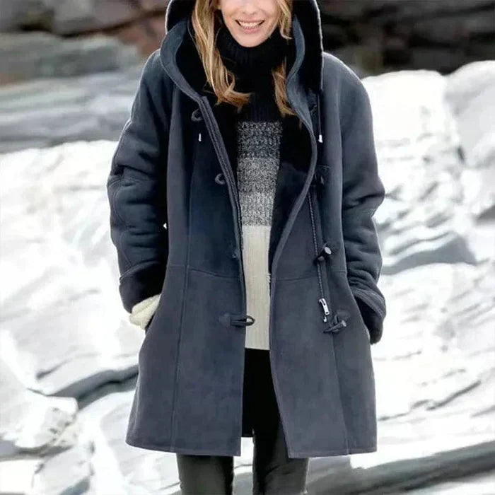 Femmes - Veste à capuche - Polaire - Style hiver à capuche