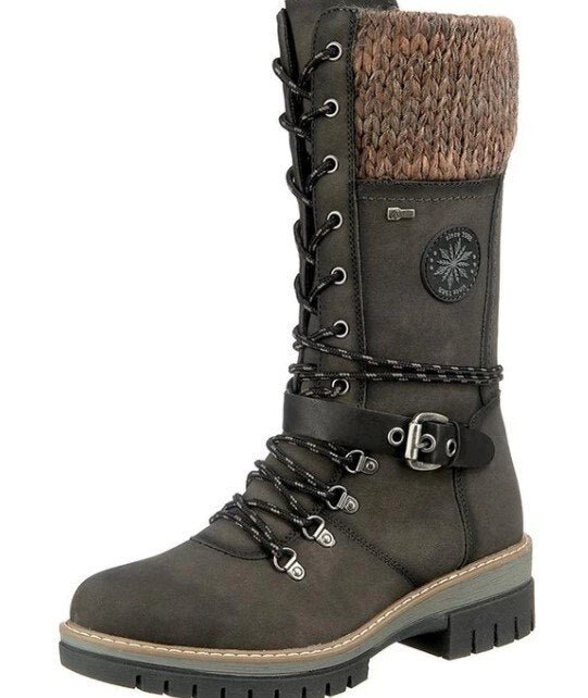 Femmes - Bottes d'hiver - Fermeture éclair latérale - Style élégant - Confort et chaleur