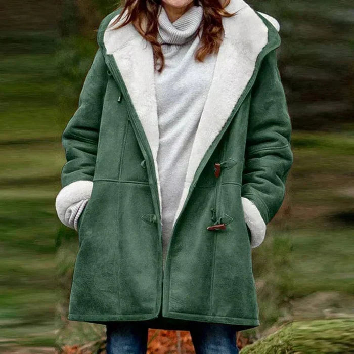 Femmes - Veste à capuche - Polaire - Style hiver à capuche