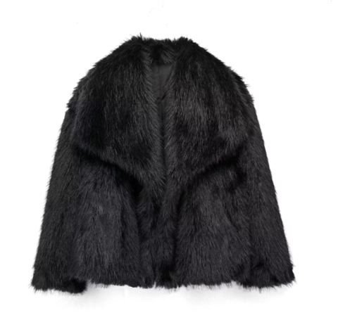 Femmes - Veste d'hiver en fausse fourrure - Élégance et confort - Vêtements d'extérieur tendance