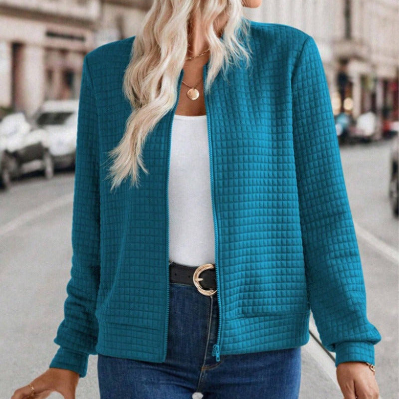 Femmes - Veste matelassée - Coupe décontractée - Fermeture éclair sur le devant