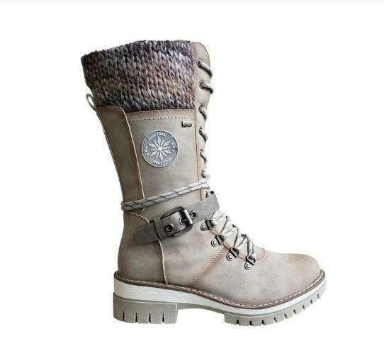 Femmes - Bottes d'hiver - Fermeture éclair latérale - Style élégant - Confort et chaleur