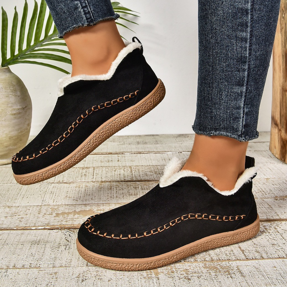Femmes - Chaussures d'hiver douces - Isolation de haute qualité - Semelle antidérapante - Confort optimal