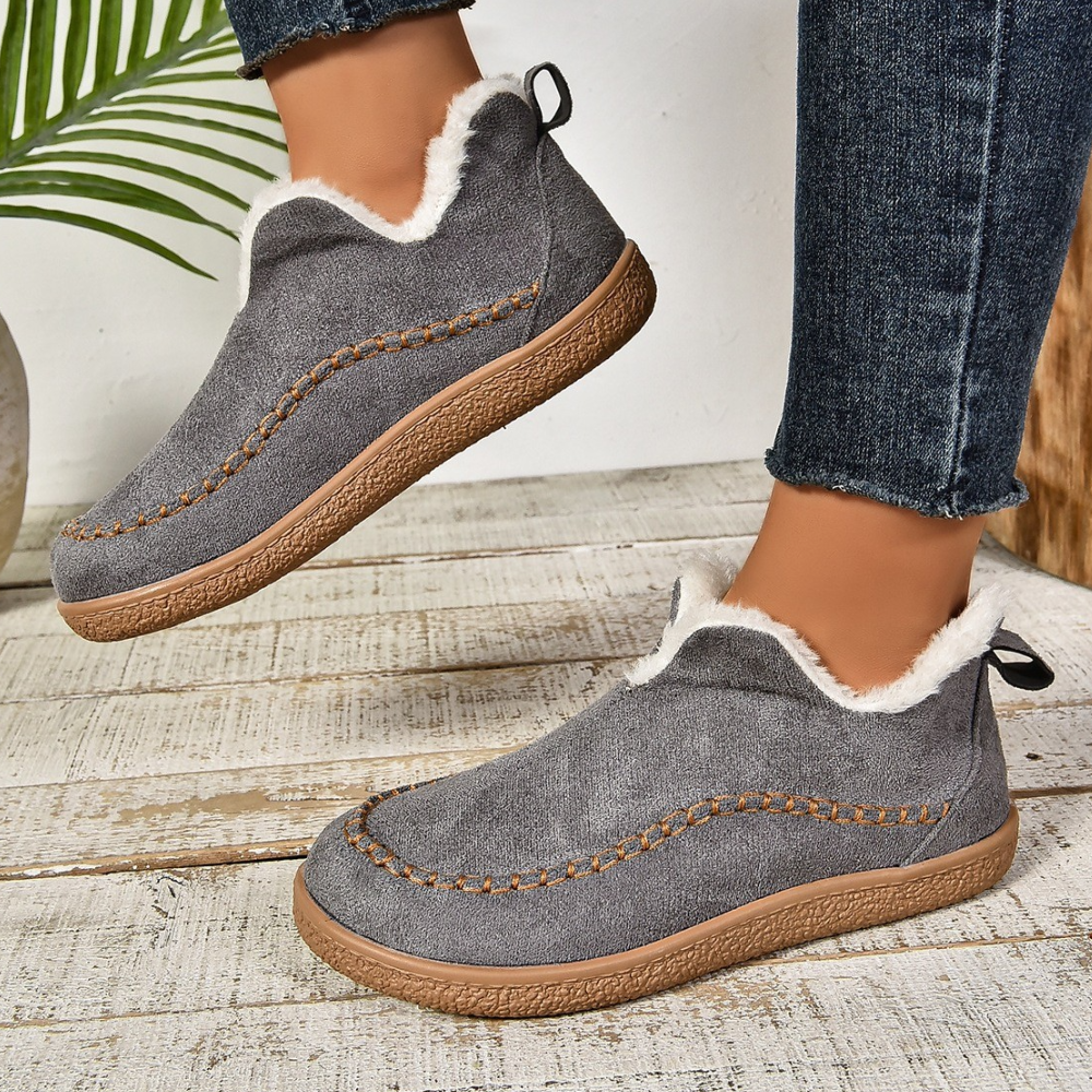Femmes - Chaussures d'hiver douces - Isolation de haute qualité - Semelle antidérapante - Confort optimal