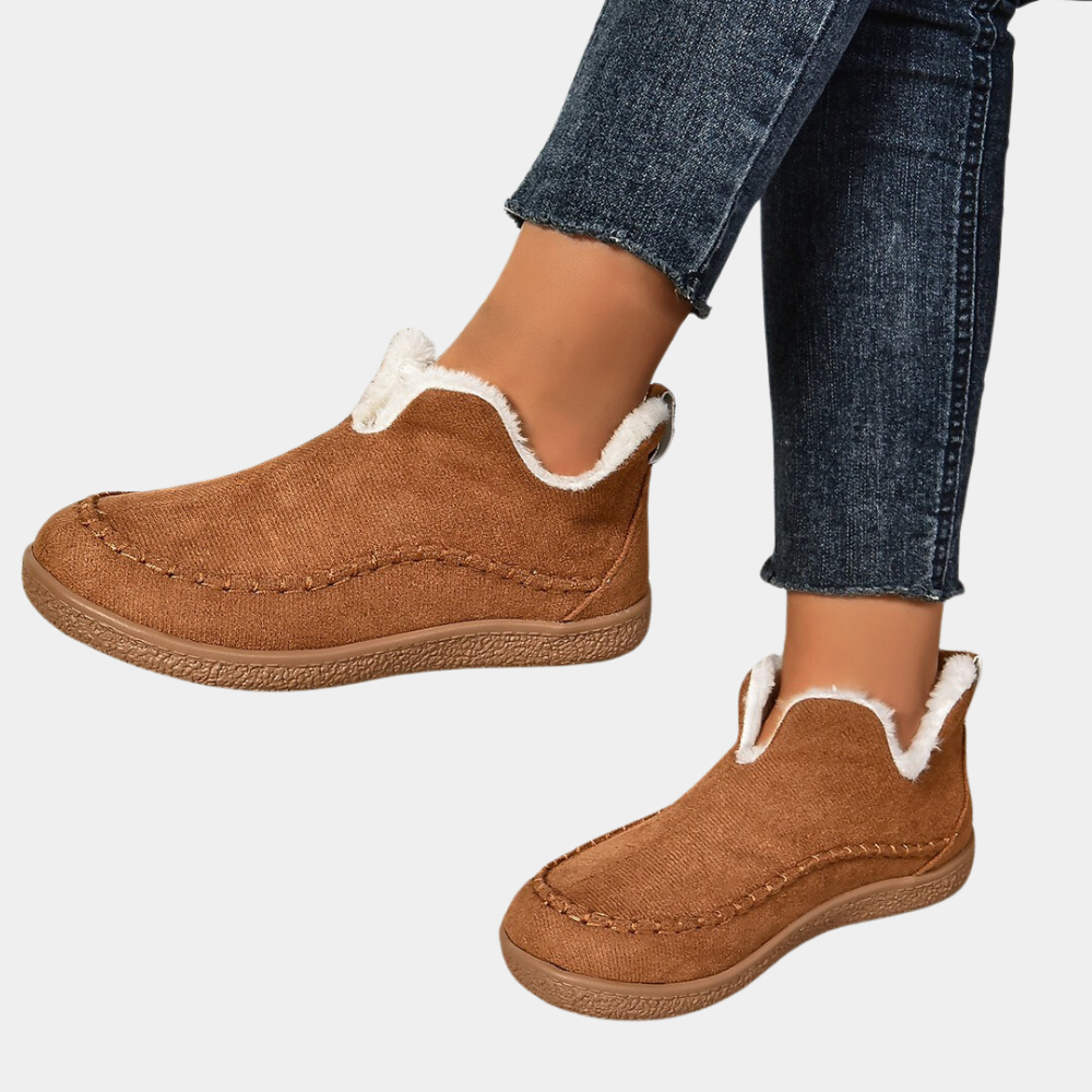 Femmes - Chaussures d'hiver douces - Isolation de haute qualité - Semelle antidérapante - Confort optimal