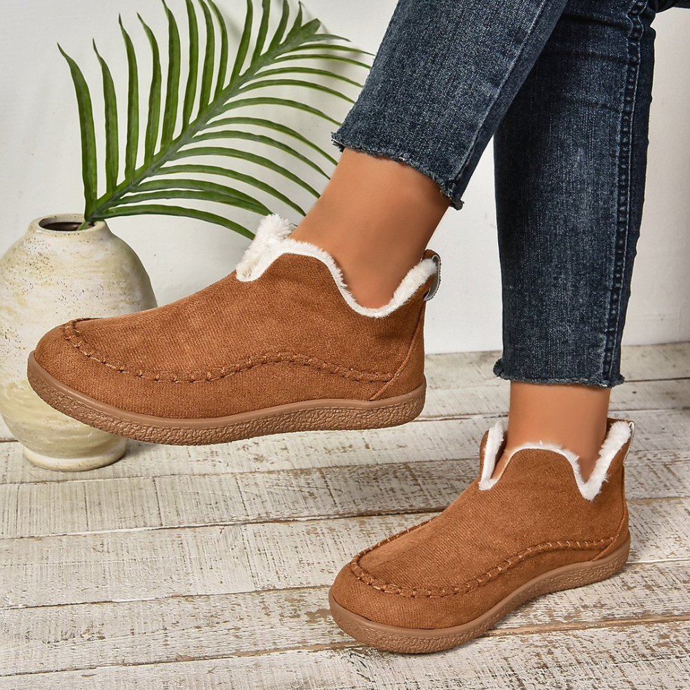 Femmes - Chaussures d'hiver douces - Isolation de haute qualité - Semelle antidérapante - Confort optimal