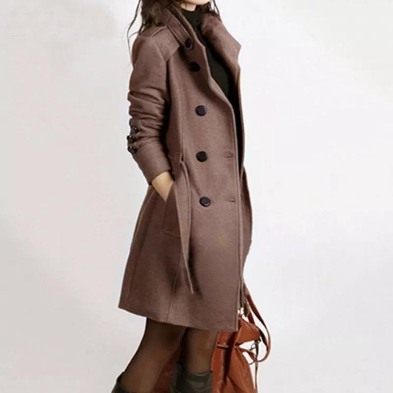 Femmes - Trench-coat stylé - Ceinture de taille
