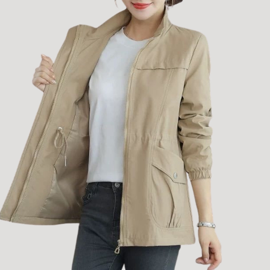 Femmes - Veste coupe-vent légère - imperméable