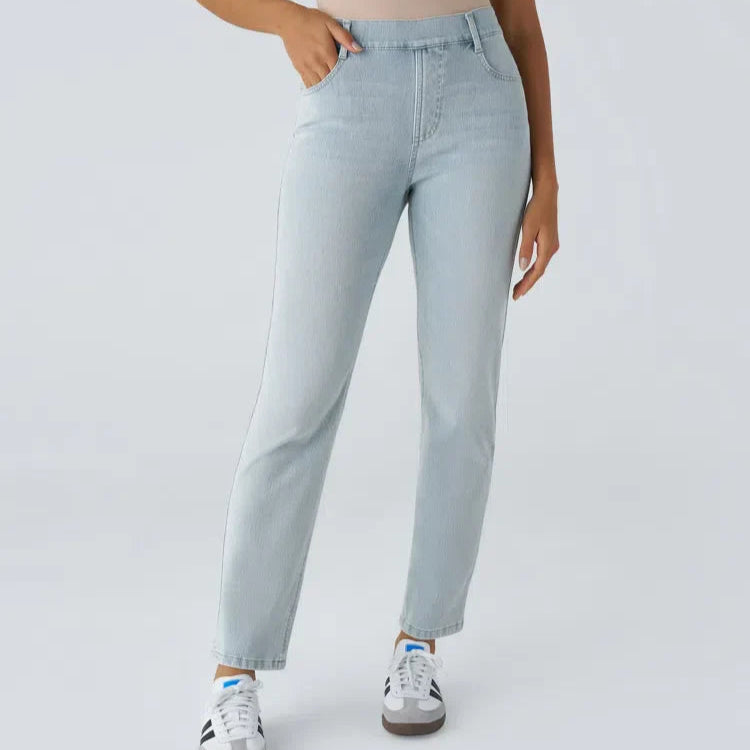 Femmes - Pantalon Élastique Confortable - Tissu doux - Idéal pour le Quotidien - Pantalon Pratique et Stylé