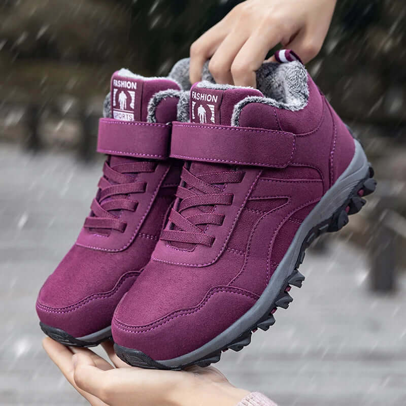 Femmes - Bottines doublées de fourrure - Antidérapant