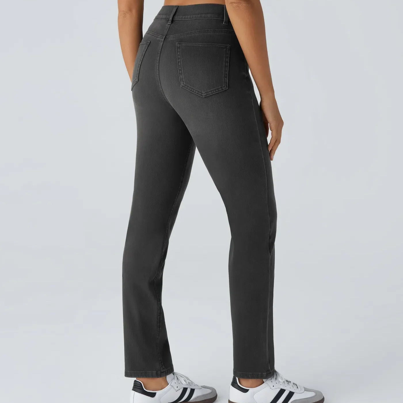 Femmes - Pantalon Élastique Confortable - Tissu doux - Idéal pour le Quotidien - Pantalon Pratique et Stylé