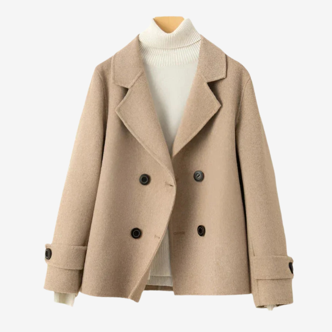 Femmes - Blazer élégant en cachemire - Style confortable
