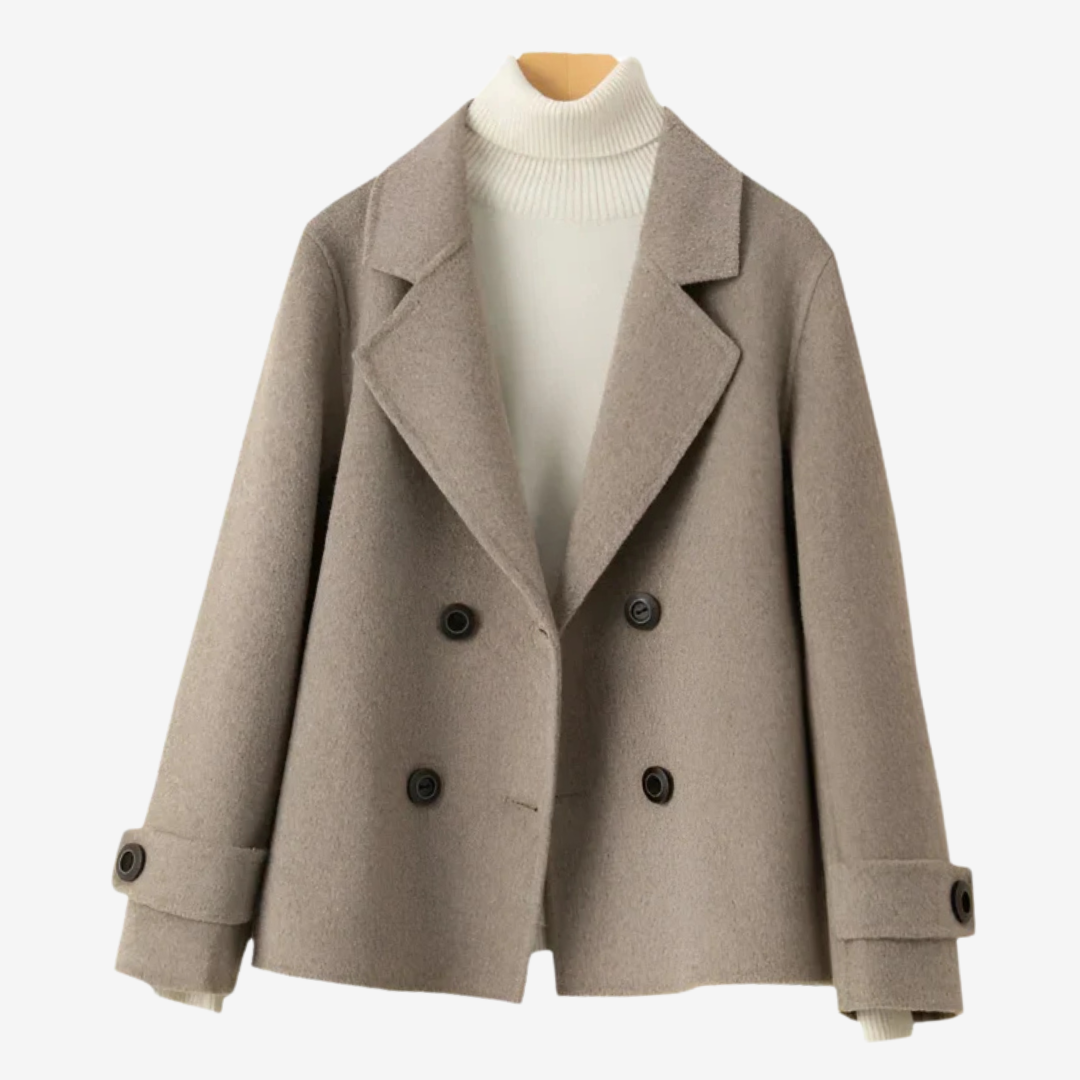 Femmes - Blazer élégant en cachemire - Style confortable
