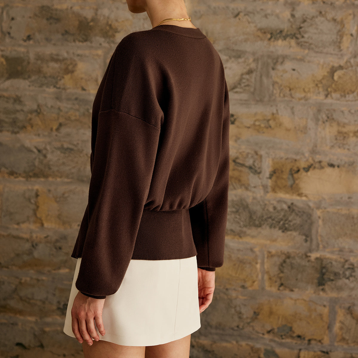 Femmes - Cardigan élégant - Tissu doux - Superposition chic avec fermeture à boutons - Mode intemporelle