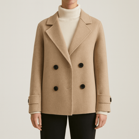 Femmes - Blazer élégant en cachemire - Style confortable
