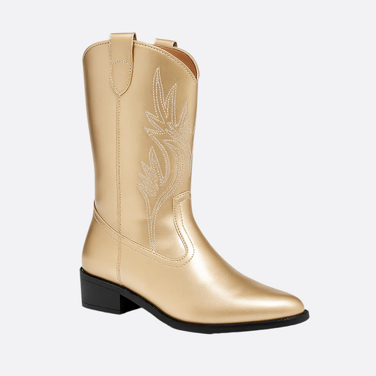 Femmes - Bottes - Cowboy souples - Confort et élégance - Idéales pour un look tendance