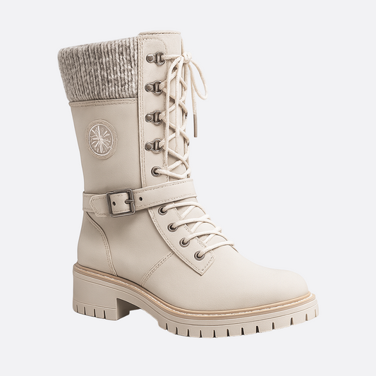 Femmes - Bottes d'hiver - Fermeture éclair latérale - Style élégant - Confort et chaleur