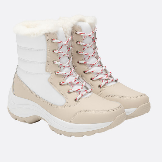 Femmes - Bottes de neige à plateforme - Semelle haute - Chaudes, élégantes et confortables pour l'hiver