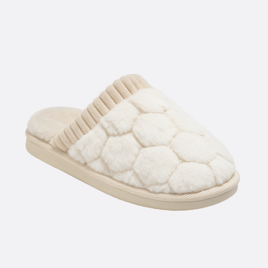 Femmes - Chaussons doux - Peluche - Douillets et confortables pour un bien-être à la maison