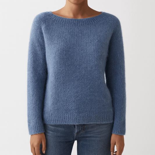 Femmes - Pull en tricot à manches longues - Coupe ample