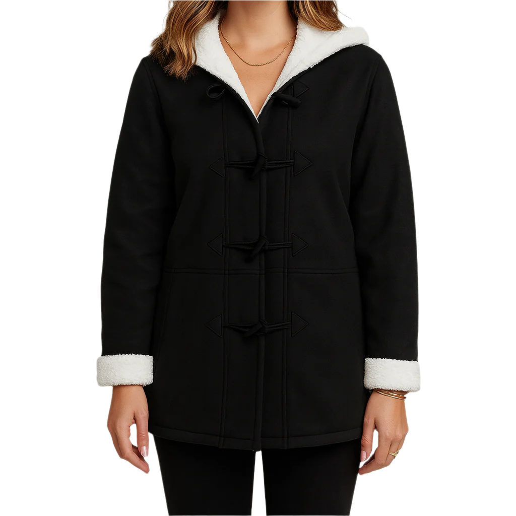 Femmes - Veste à capuche - Polaire - Style hiver à capuche