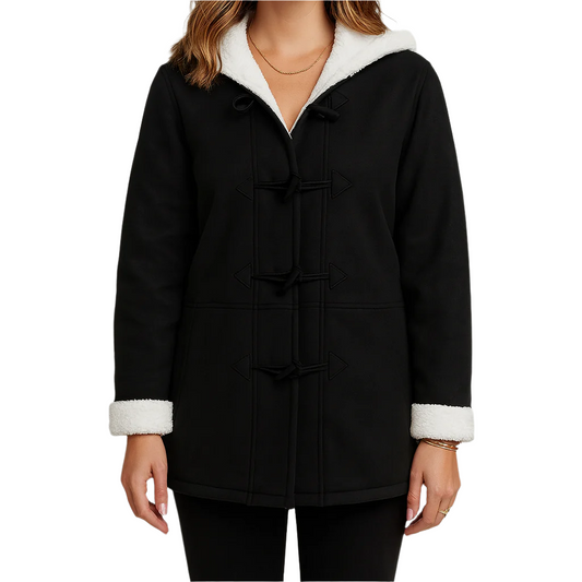 Femmes - Veste à capuche - Polaire - Style hiver à capuche