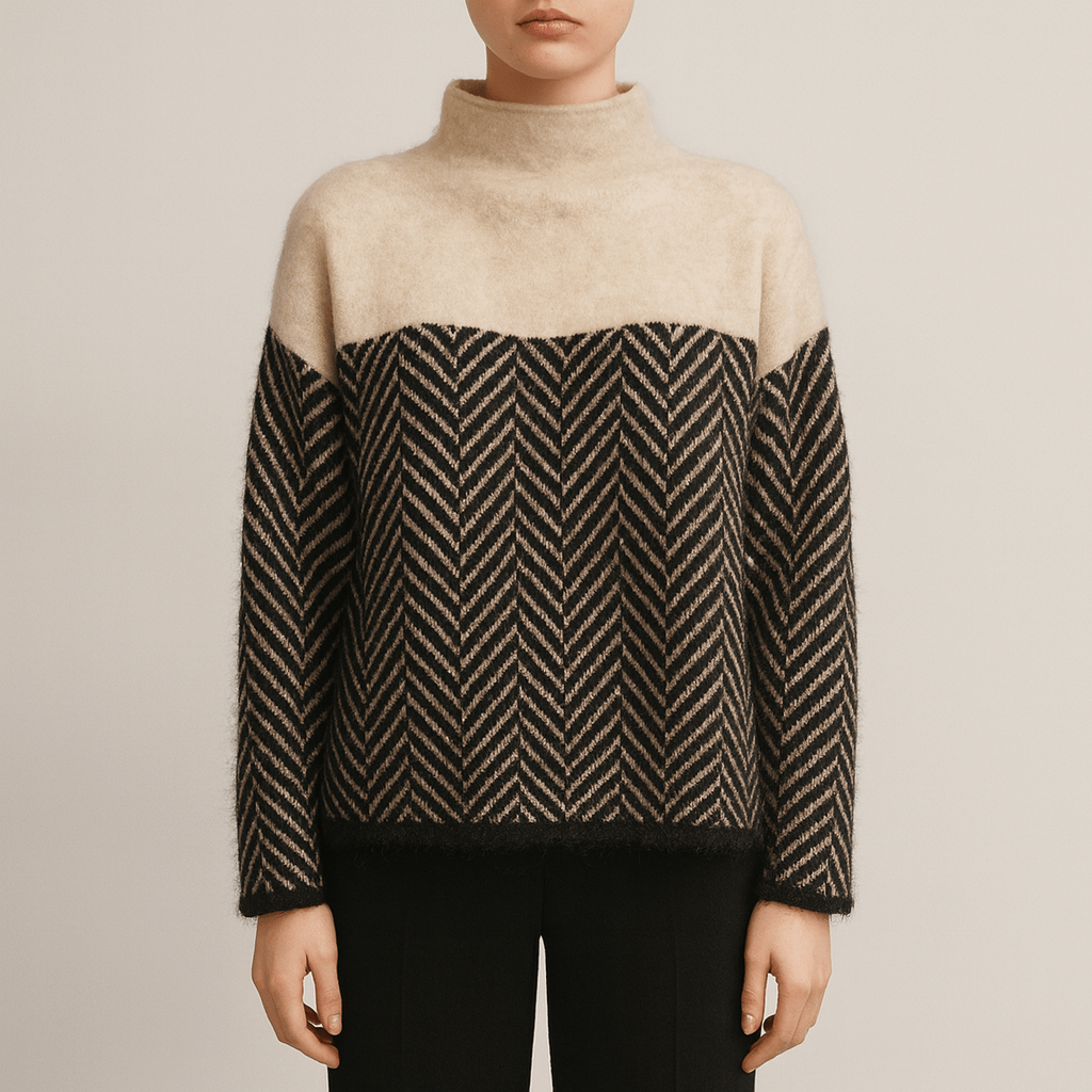 Femmes - Pull à col roulé en cachemire - Soft & Cosy