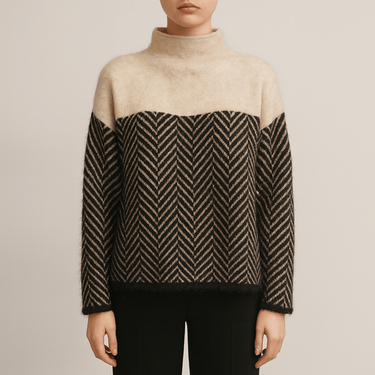 Femmes - Pull à col roulé en cachemire - Soft & Cosy